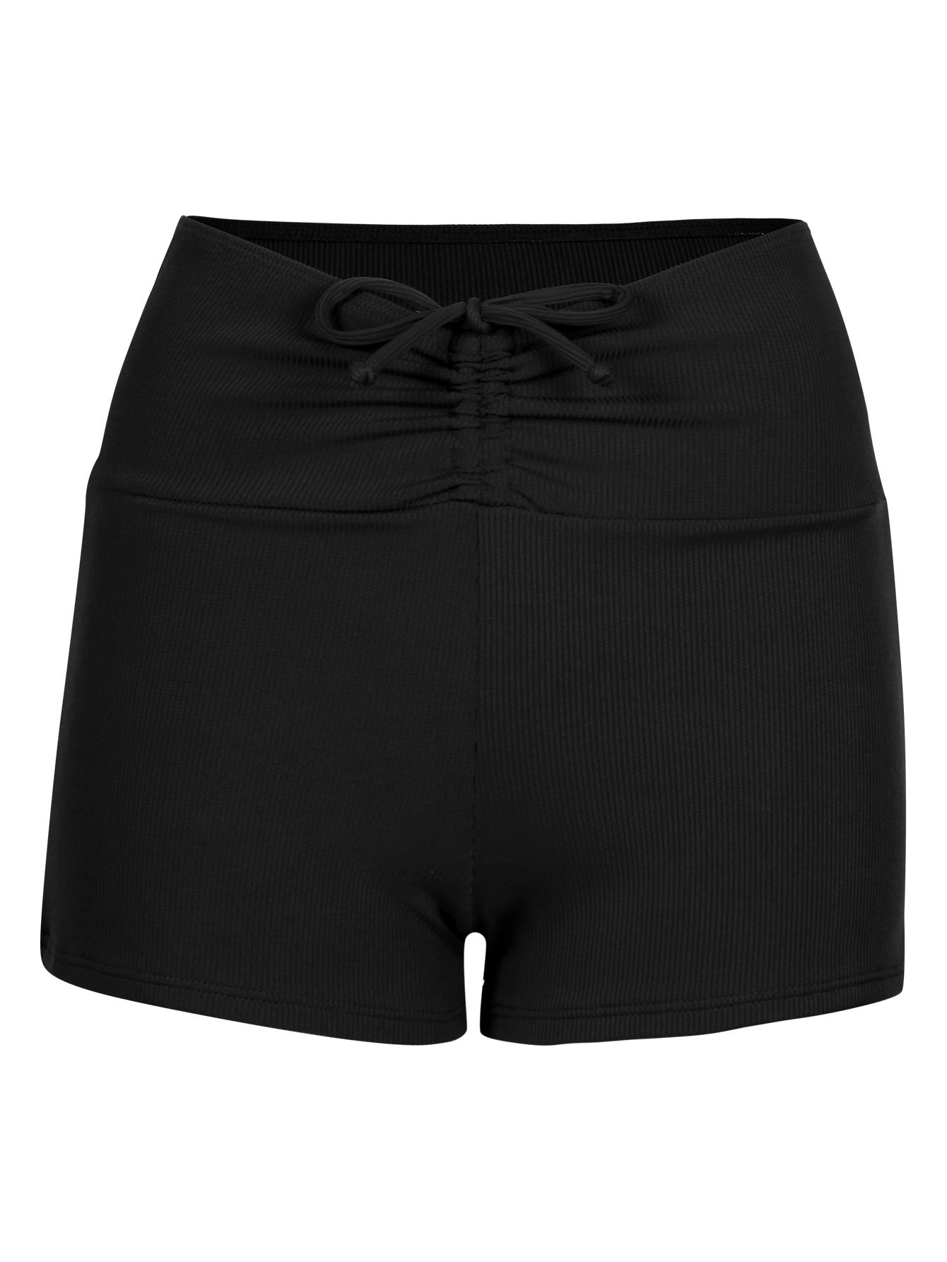 Damen Bikini-Höschen mit hohem Bund und raffinierten Rüschendetails R&B