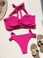 Damen Raffinierter Bikini mit innovativem Wickeldesign