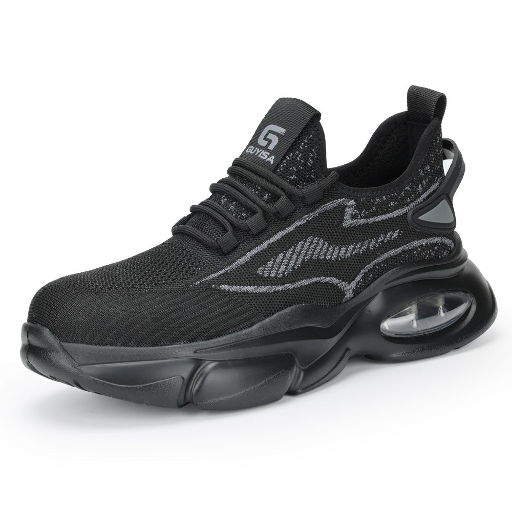 Herren moderne Lifestyle-Sneakers mit stoßdämpfender Luftpolstersohle und atmungsaktivem Obermaterial R&B