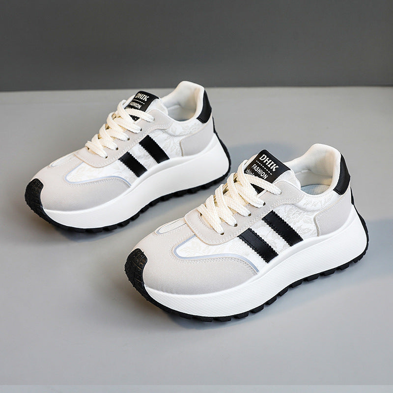 Damen modische Sneakers mit verstärktem Sohlenprofil und atmungsaktivem Obermaterial R&B