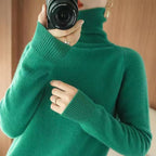 Damen Rollkragenpullover aus weichem R&B