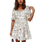 Damen verspieltes Sommerkleid mit Blumenmuster R&B