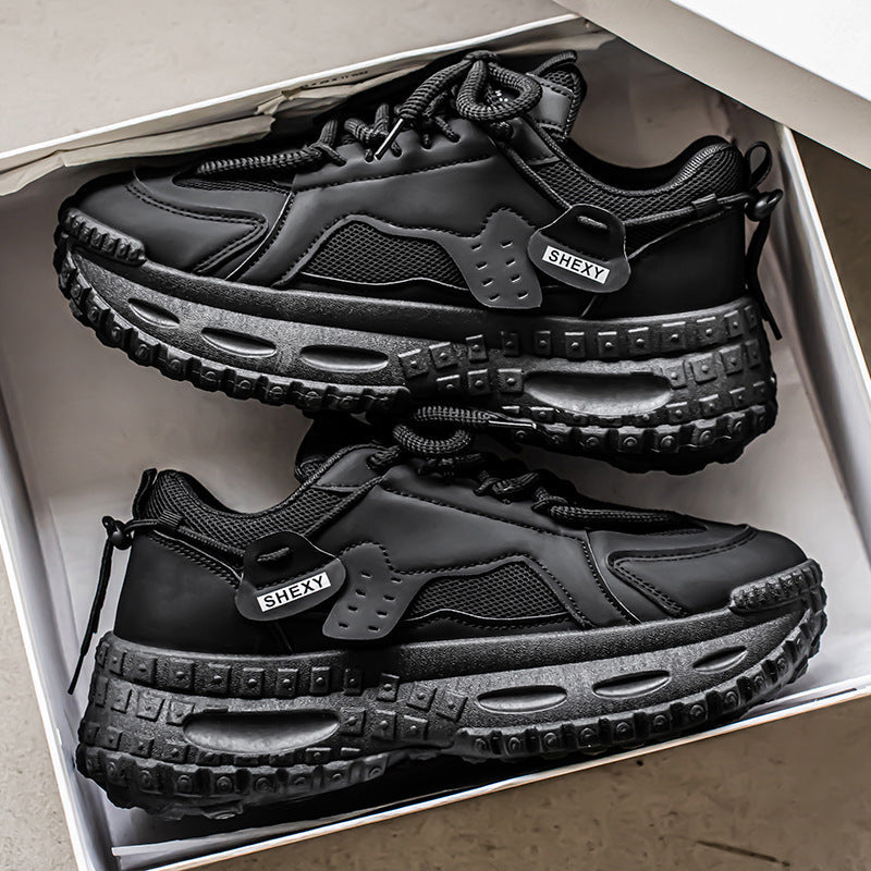 Damen Chunky Sneaker mit atmungsaktiver Mesh-Oberfläche und dämpfender Sohle