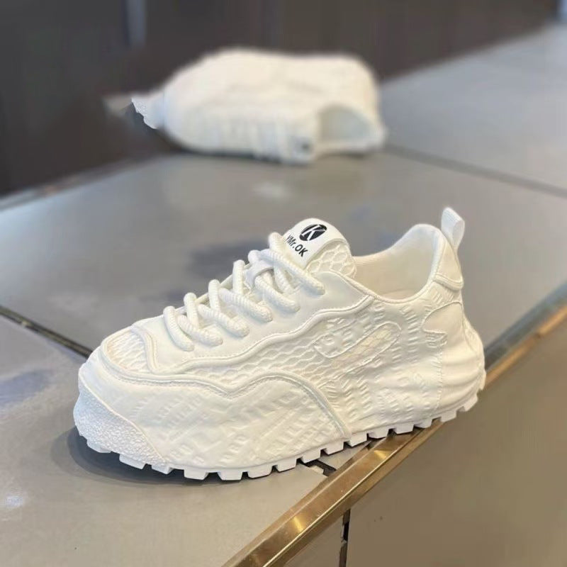 Damen Sportliche Sneakers mit atmungsaktiven Einsätzen und robustem Profil R&B