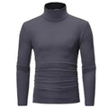 Herren Rollkragenpullover aus elastischem Material mit eng anliegendem Schnitt