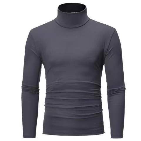Herren Rollkragenpullover aus elastischem Material mit eng anliegendem Schnitt