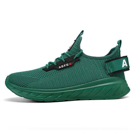 Damen Sportliche Strick-Laufschuhe mit elastischem Obermaterial R&B