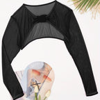 Damen Sportliches Netzoberteil R&B