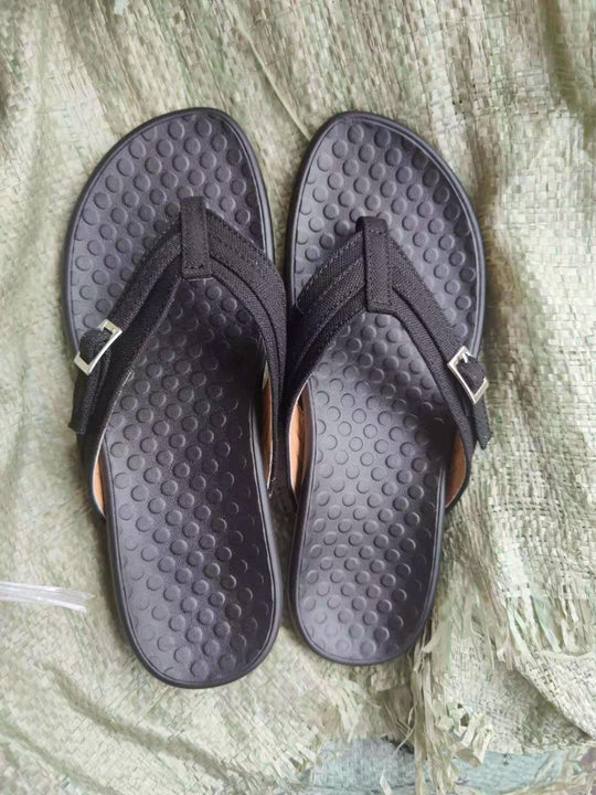 Damen Ergonomische Zehentrenner-Sandalen R&B