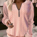 R&B | Reißverschluss Sweatshirt Freizeitkleidung