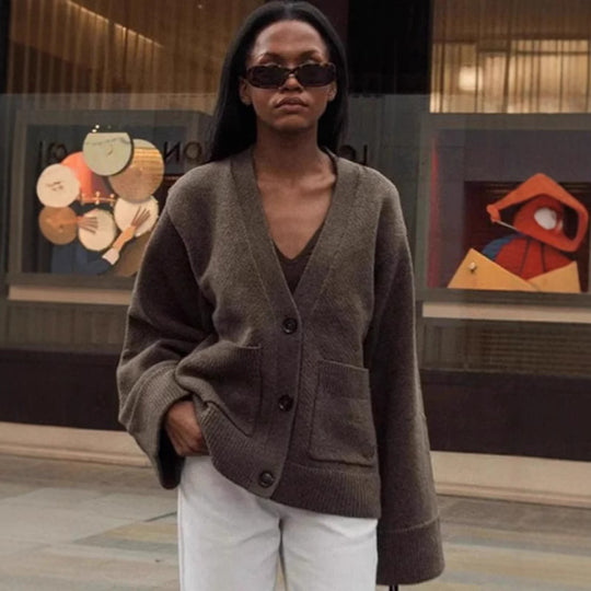 Damen Strickjacke R&B