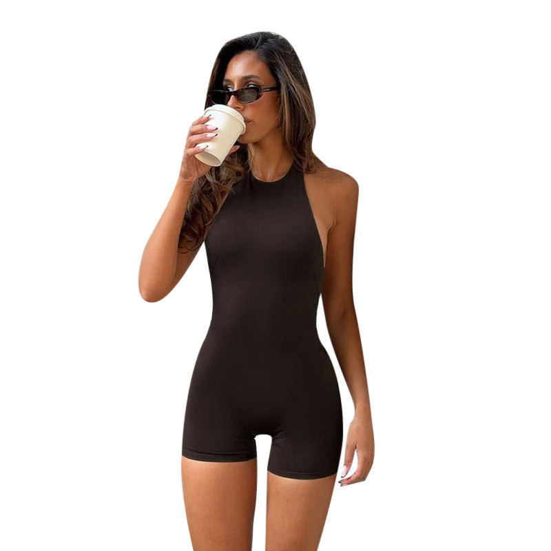 Damen Sportlicher Jumpsuit R&B