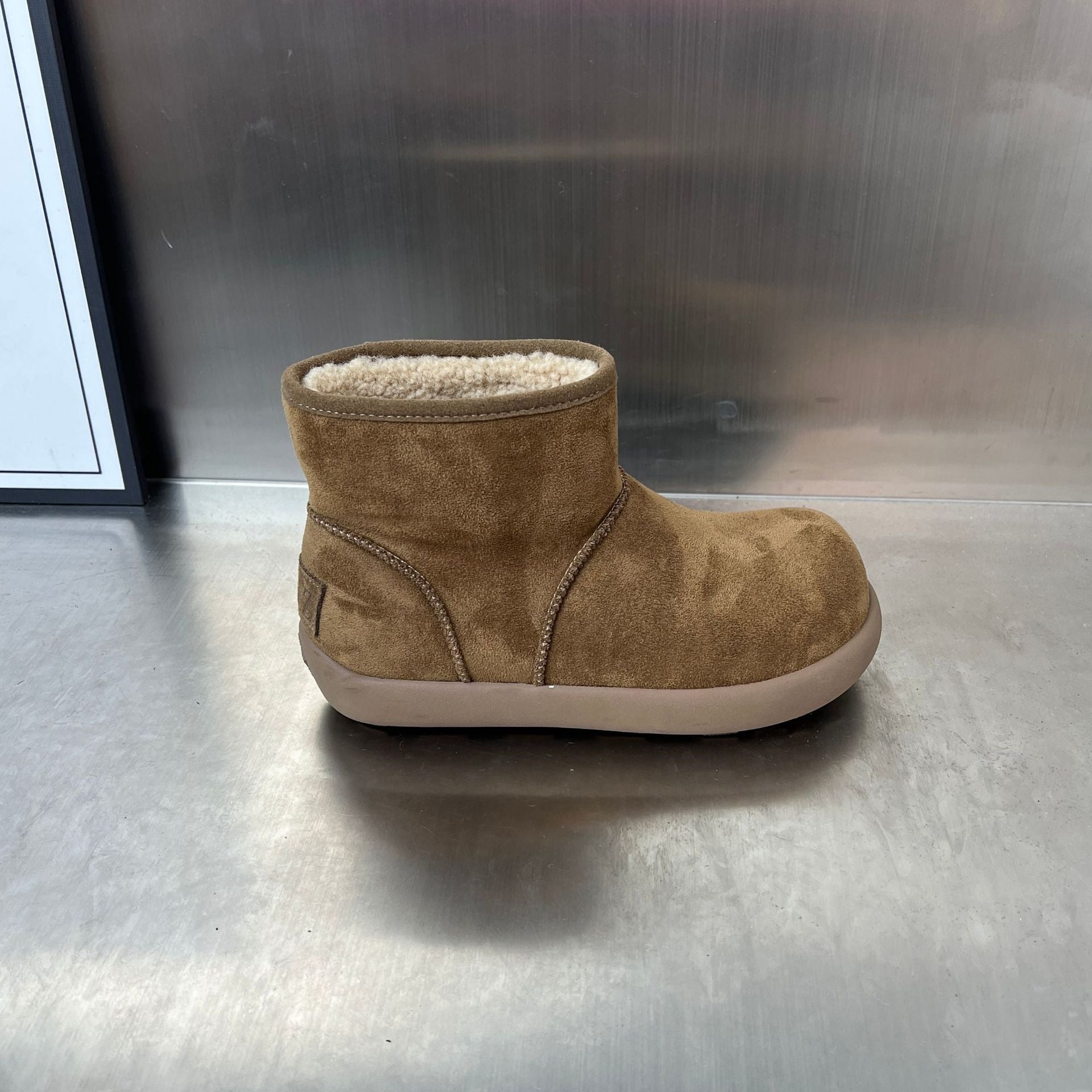 Damen kuschelige und warme Winterstiefel mit weichem Innenfutter R&B