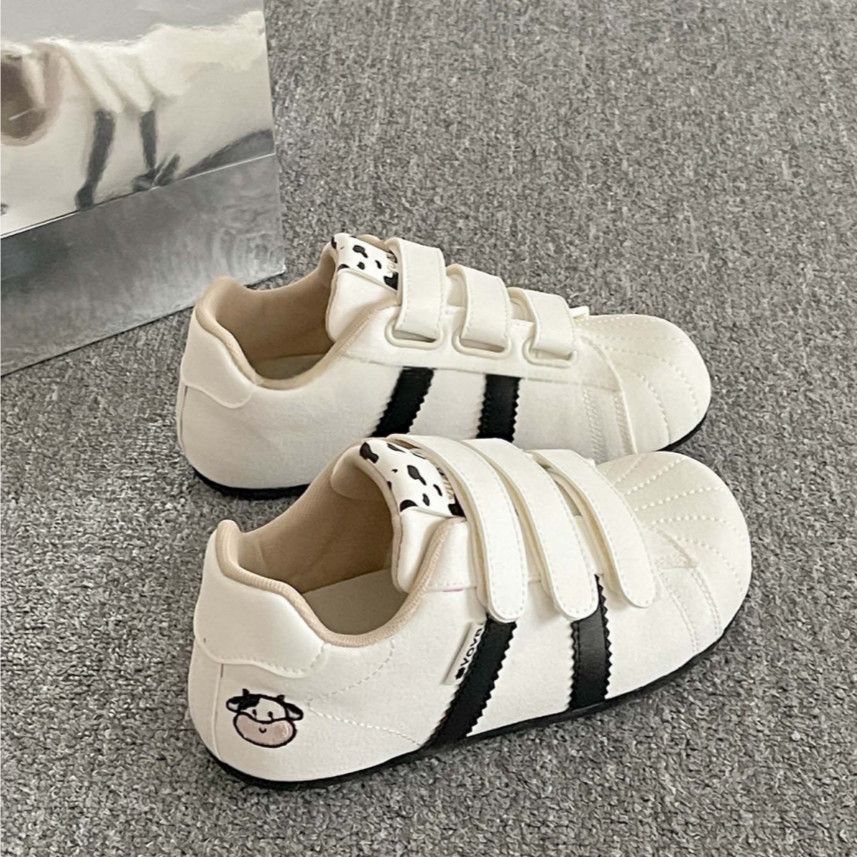 Damen Sportliche Sneakers mit praktischem Klettverschluss und stylischem Design