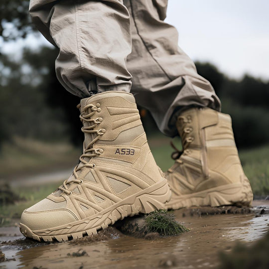 Herren Tactical Stiefel mit robustem Design und hoher Knöchelunterstützung R&B