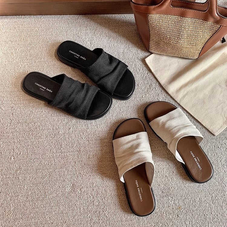 Damen Komfortable Freizeitsandalen mit breitem Fußbett und vielseitigem Design R&B