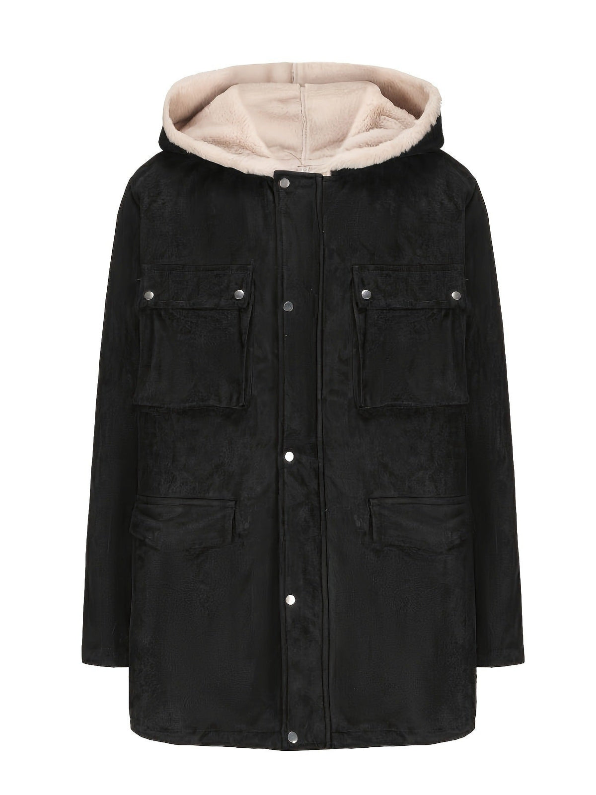 Damen Wickeljacke mit kuscheligem Innenfutter R&B