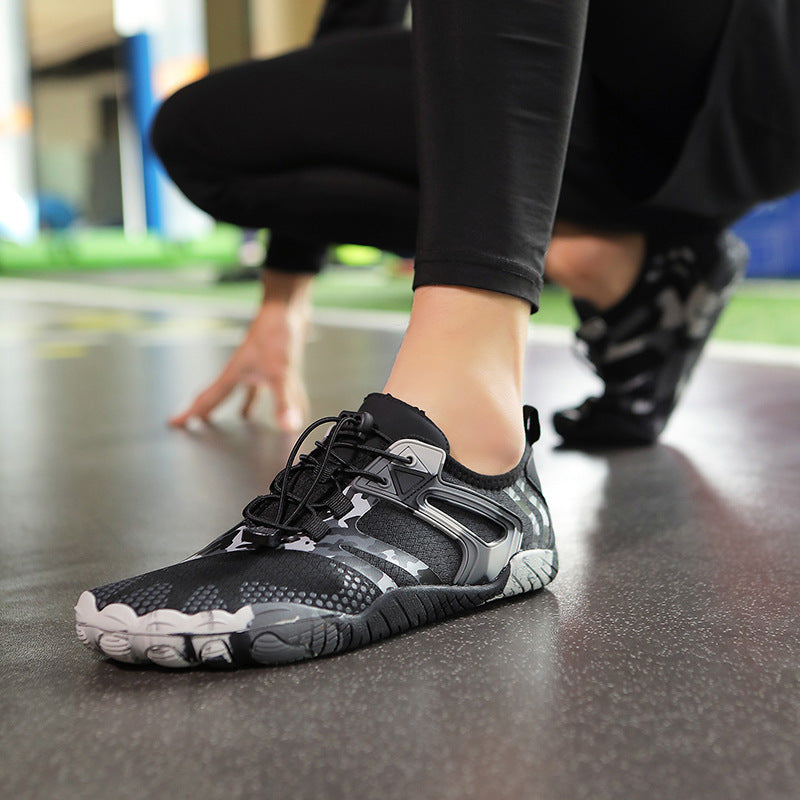 Damen Sportliche Wassersportschuhe mit elastischer Schnürung R&B