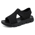 Damen Bequeme Sandalen mit elastischen Riemen und rutschfester Sohle R&B