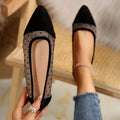 Damen elegante spitze Ballerinas aus Netzstoff mit Punkten R&B