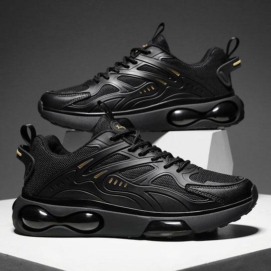 Damen sportliche Komfort Sneakers mit luftiger Mesh-Oberfläche und gedämpfter Sohle R&B