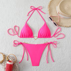 Damen Triangel-Bikini mit modischen Herz-Akzenten R&B
