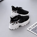 Damen Sportliche Sneakers mit modernem Leopardenmuster und dämpfendem Fußbett R&B