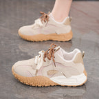Damen Sportliche Sneakers mit robustem Sohlenprofil und atmungsaktiver Obermaterialstruktur R&B