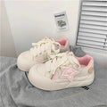 Damen Sneakers mit trendigem Sternen-Applikation und komfortabler Laufsohle