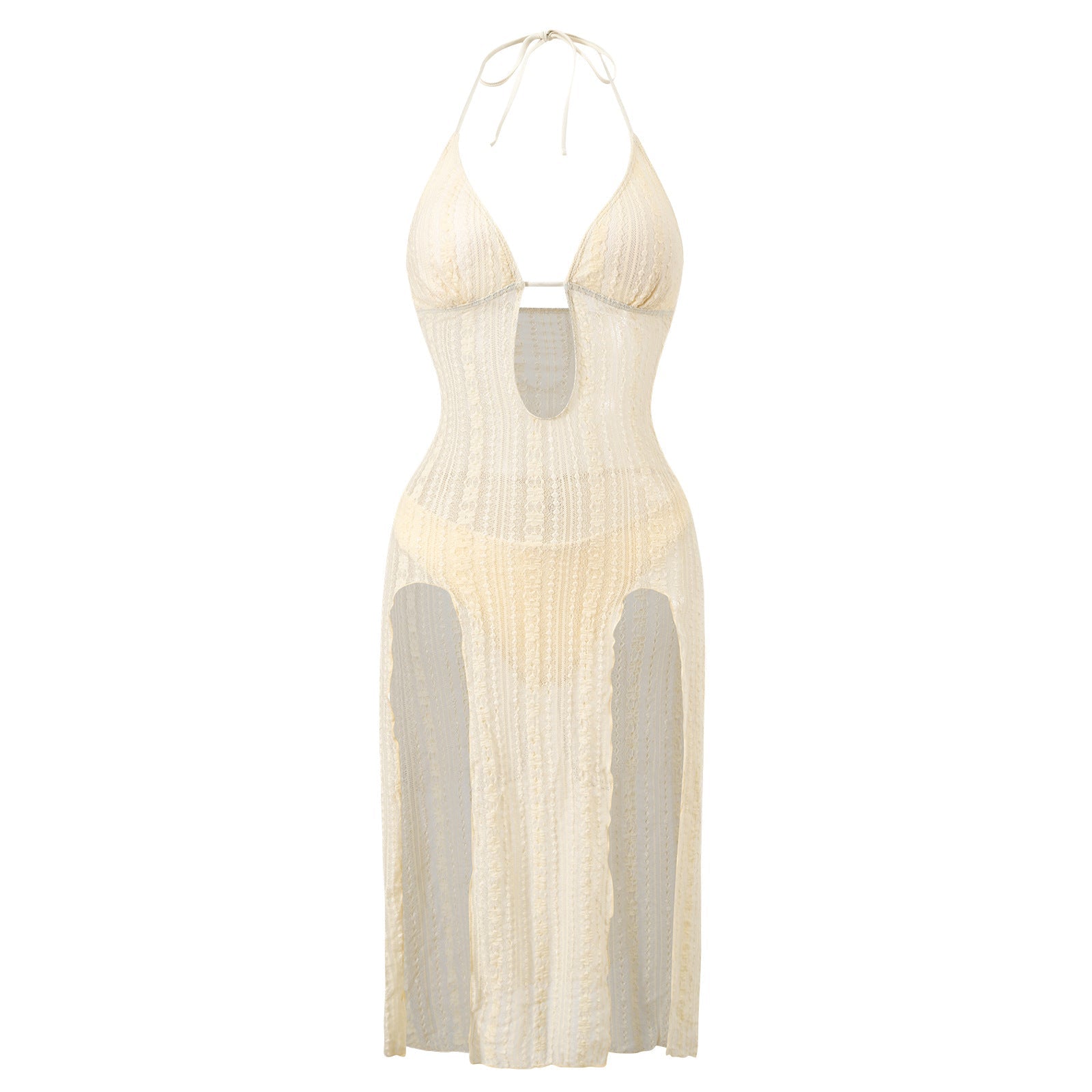 Damen Designer-Strandkleid R&B
