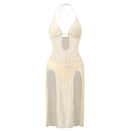 Damen Designer-Strandkleid R&B