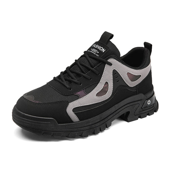 Damen Sportliche Chunky Sneakers mit atmungsaktiver Mesh-Oberfläche und rutschfester Sohle R&B