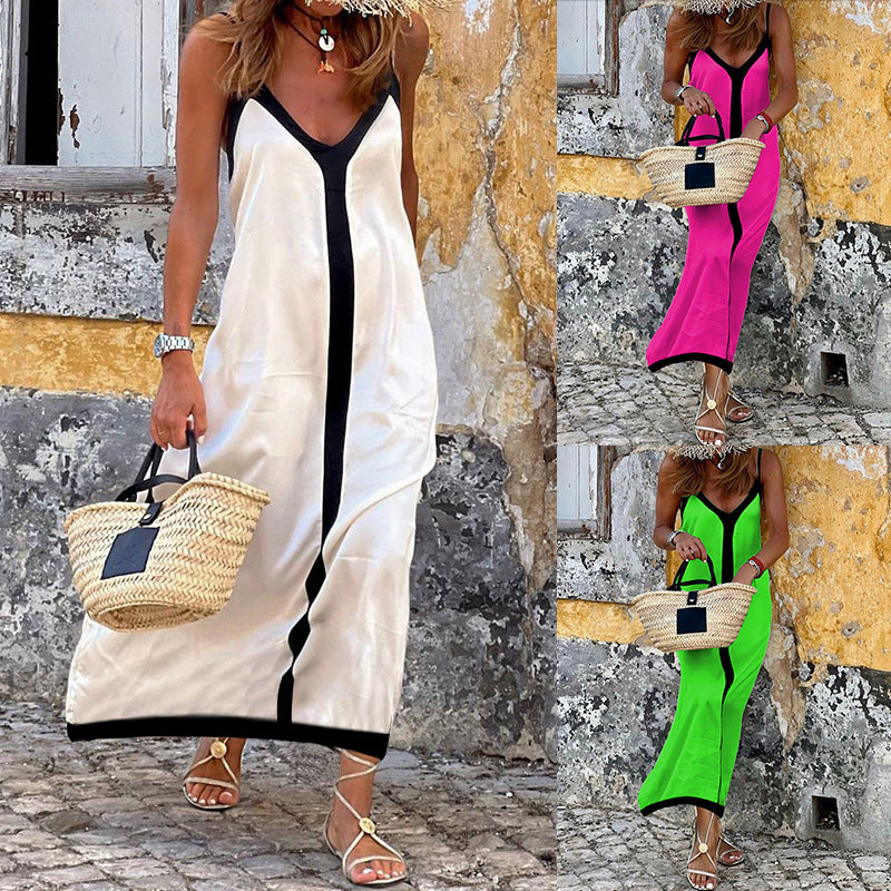 Damen Maxikleid mit elegantem Schnitt R&B