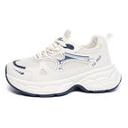 Damen Sportliche Laufschuhe mit atmungsaktivem Mesh-Obermaterial und stoßdämpfender Sohle R&B