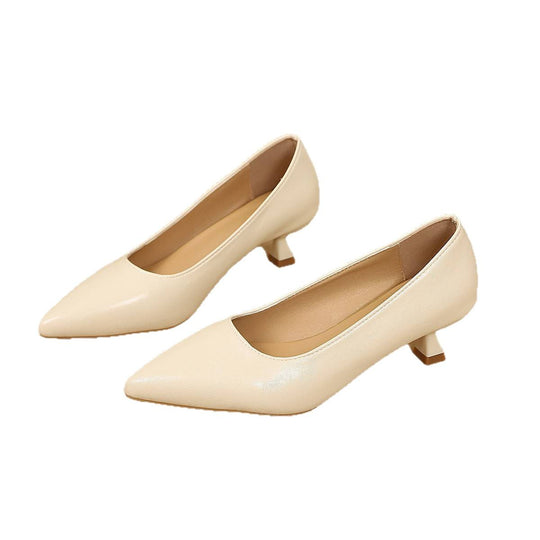 Damen spitze Pumps mit elegantem Blockabsatz R&B