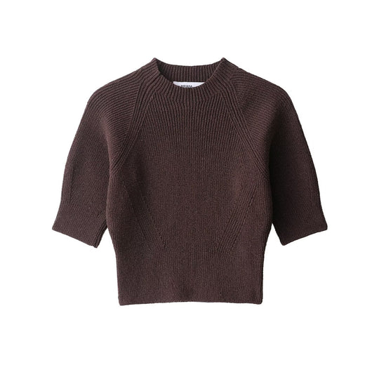 Damen stylisches Strickoberteil R&B
