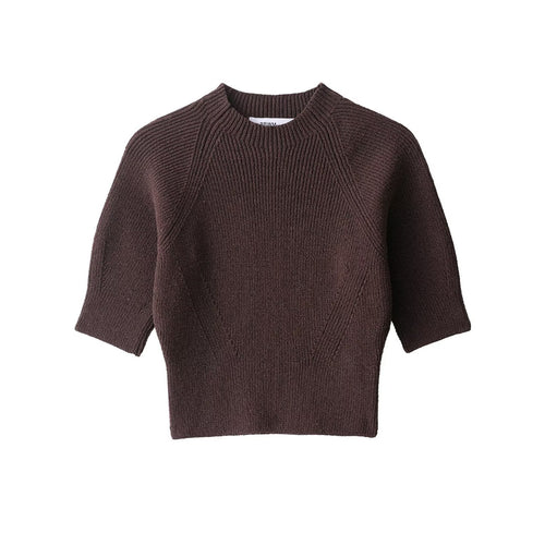 Damen stylisches Strickoberteil R&B