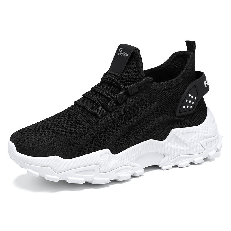 Damen Laufend sportive Sneakers mit atmungsaktivem Mesh-Obermaterial und rutschfester Sohle