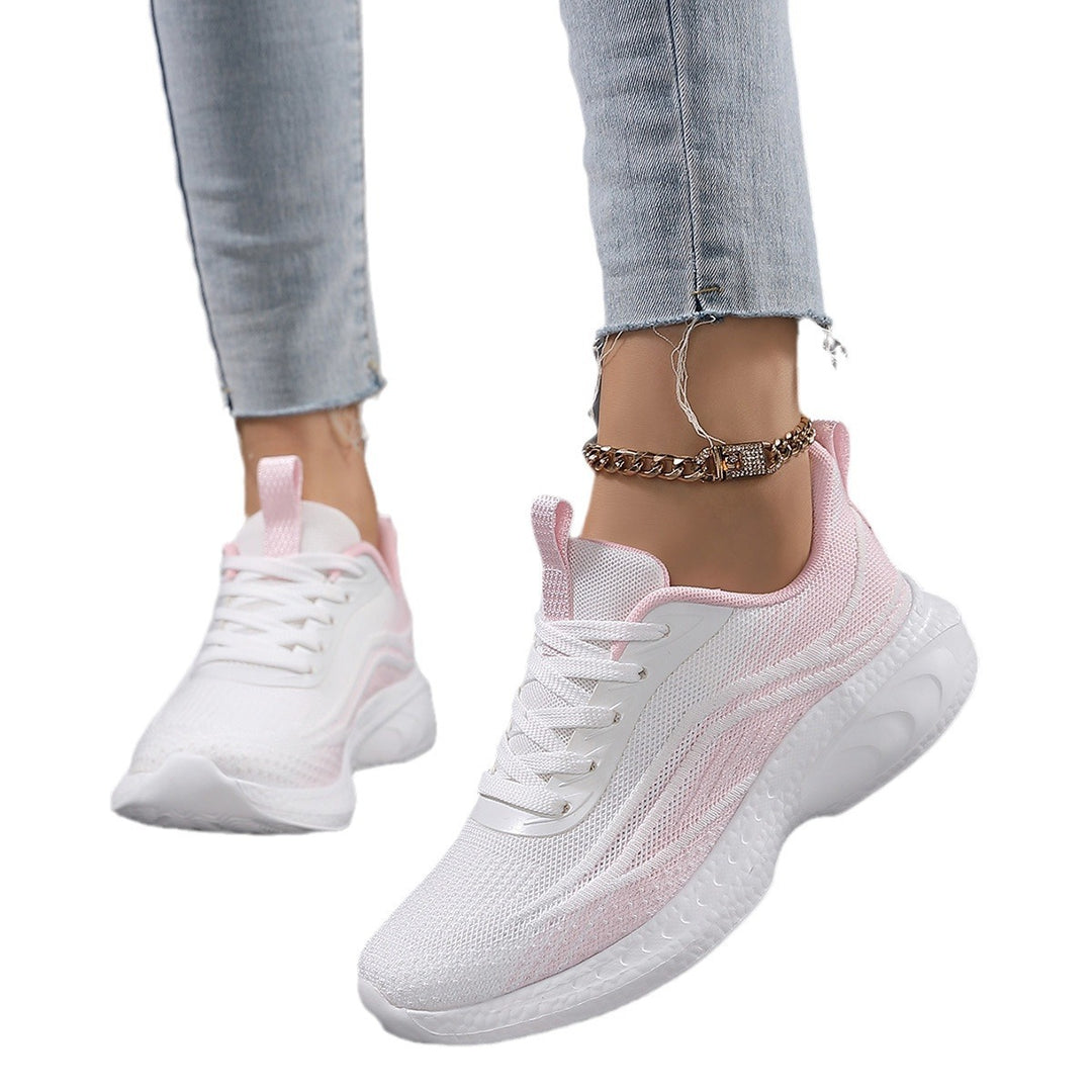 Damen atmungsaktive Freizeitschuhe mit elastischem Design R&B