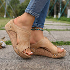 Damen Elegante und bequeme Wedge-Sandalen R&B