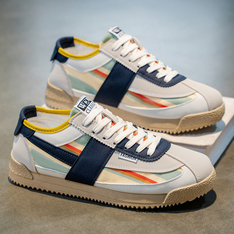 Damen Sportliche Sneakers mit buntem Design und atmungsaktiver Oberfläche R&B
