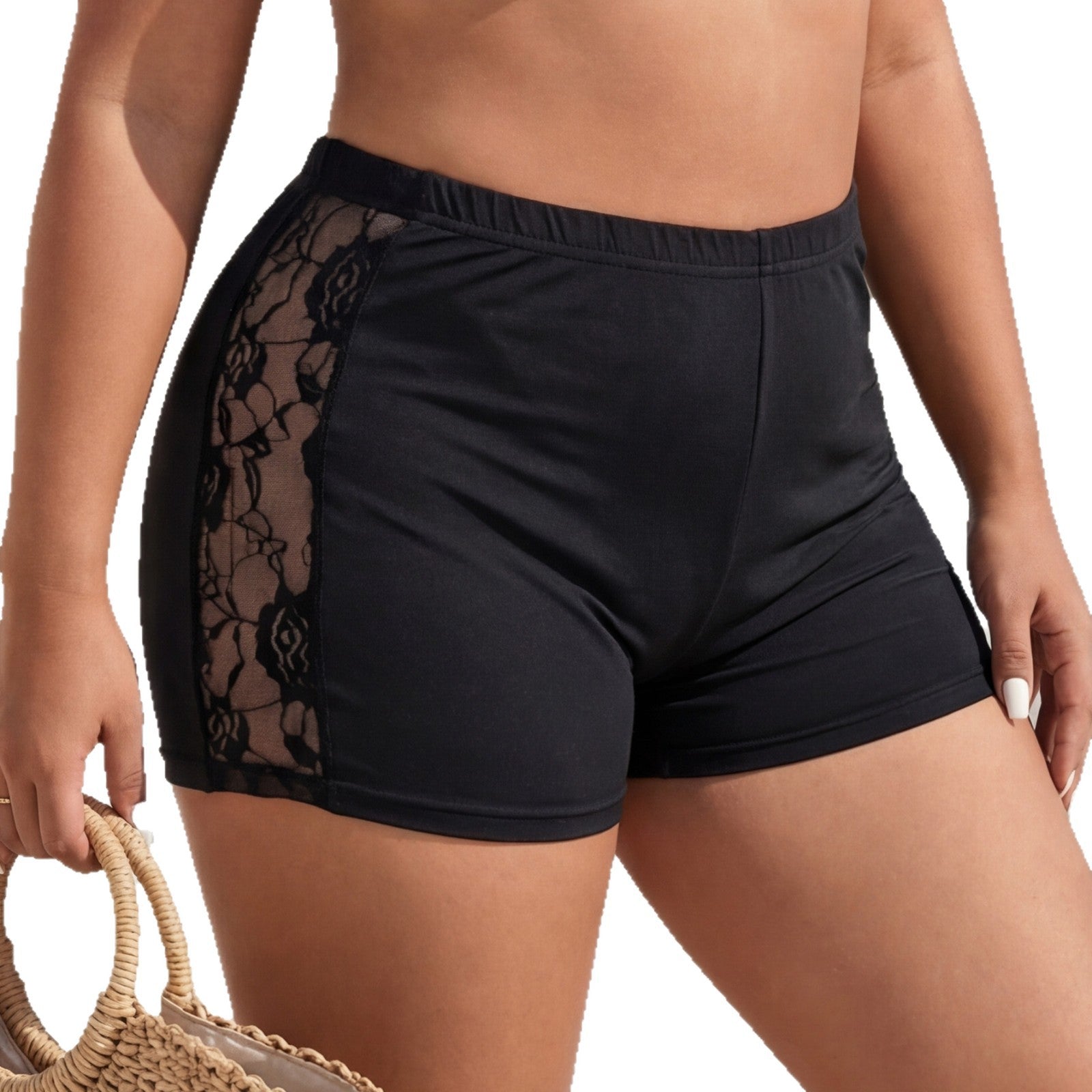 Damen Modische Lace-Shorts R&B