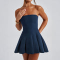 Damen Bustierkleid mit ausgestelltem Rock R&B