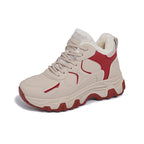 Damen Warmgefütterte High-Top Sneakers mit strapazierfähigem Obermaterial R&B