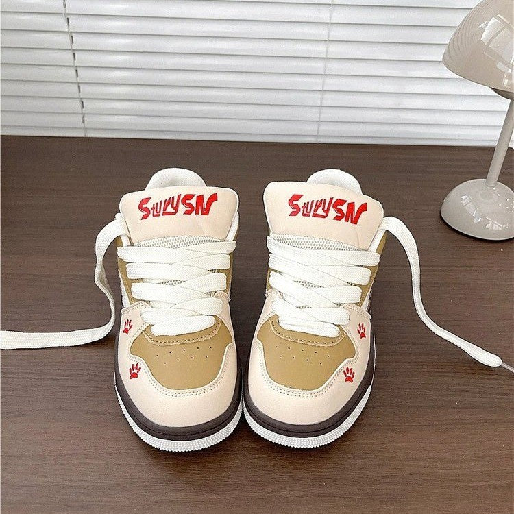 Damen Urbaner Sportlicher Sneaker mit kreativen Akzenten R&B