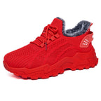Damen Sportliche und warme Laufschuhe mit weichem Innenfutter