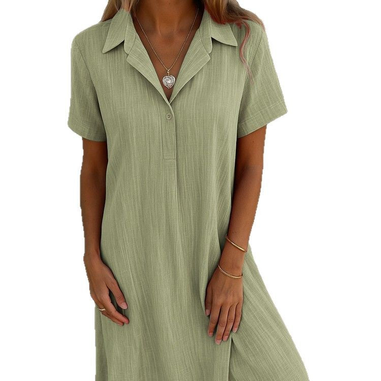 Damen Hemdblusenkleid R&B