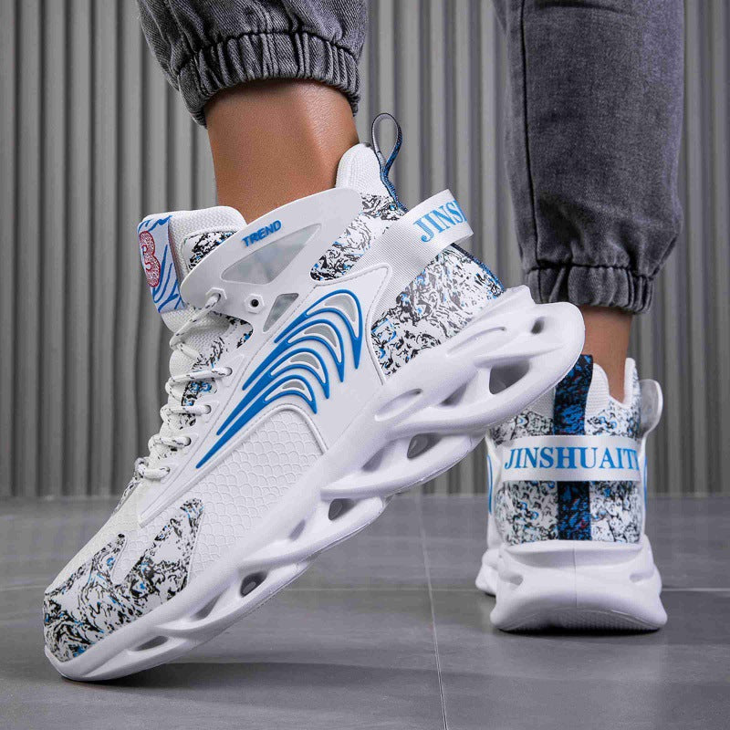 Damen Sportliche High-Top Sneakers mit innovativem Dämpfungssystem und stylishem Design R&B