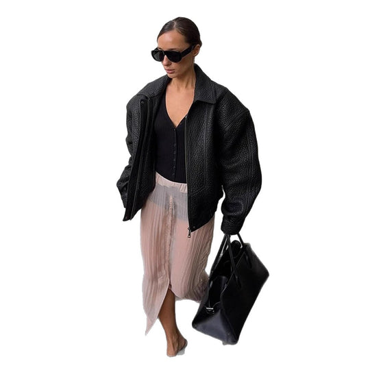 Damen Oversized jacke R&B