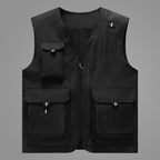 Damen multifunktionale Outdoor-Weste mit zahlreichen Taschen und atmungsaktivem Futter